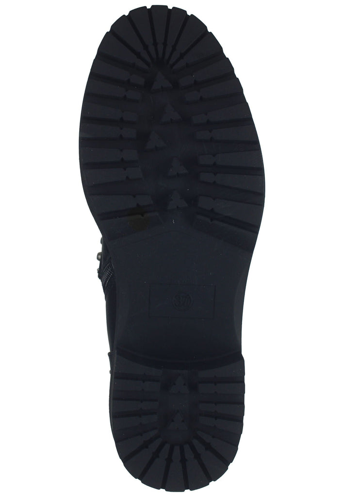 Bullboxer Stiefelette Lederimitat Schwarz