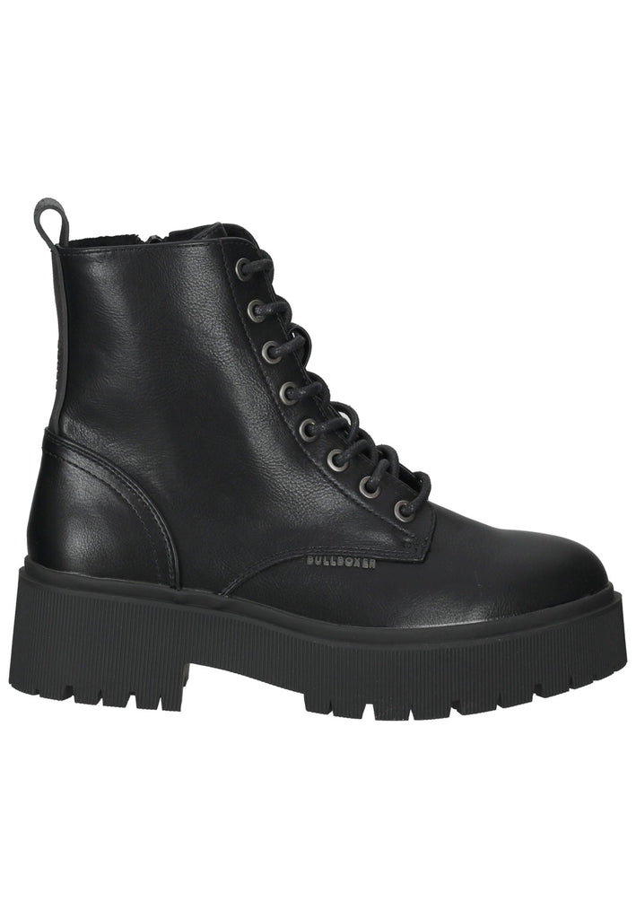 Bullboxer Stiefelette Lederimitat Schwarz