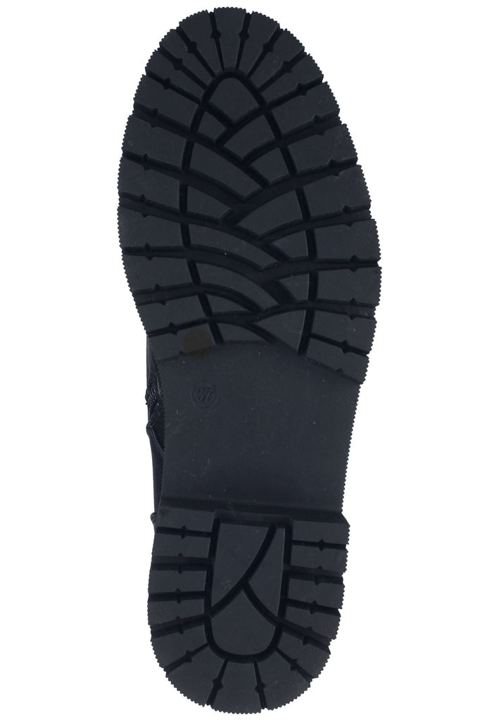 Bullboxer Stiefelette Lederimitat Schwarz