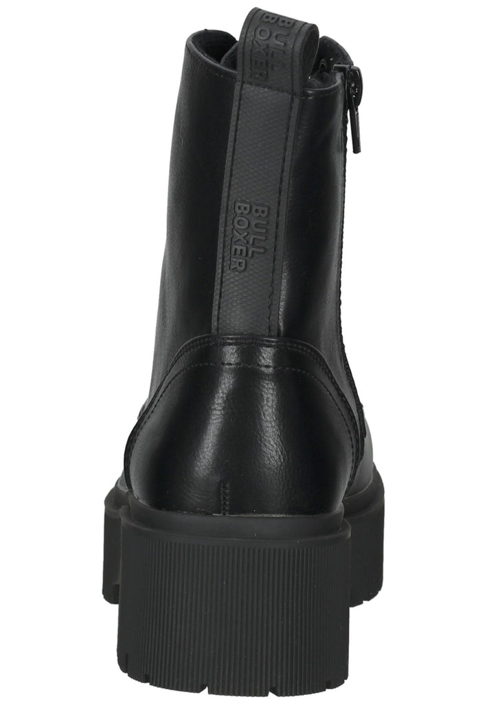 Bullboxer Stiefelette Lederimitat Schwarz