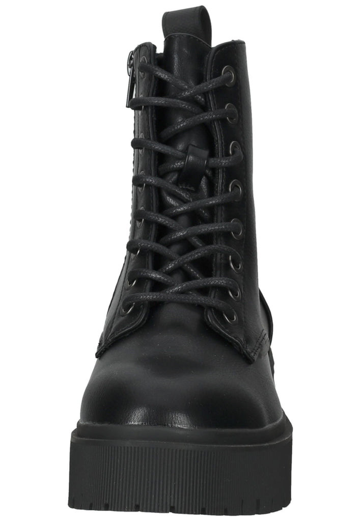 Bullboxer Stiefelette Lederimitat Schwarz