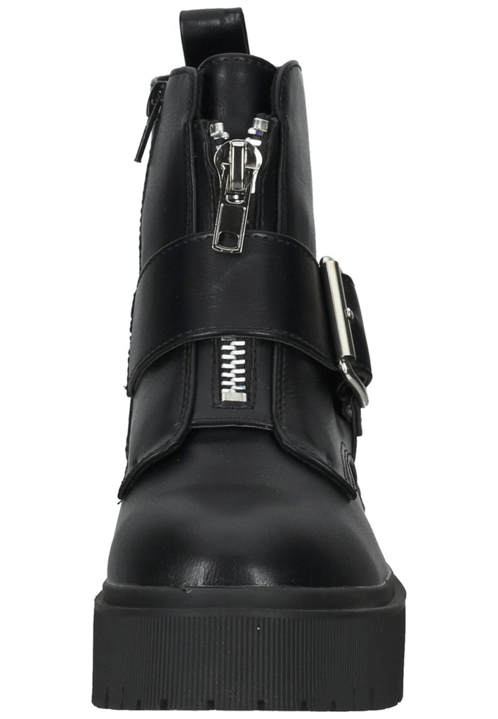 Bullboxer Stiefelette Lederimitat Schwarz