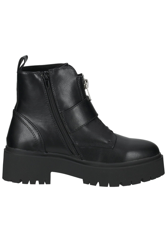 Bullboxer Stiefelette Lederimitat Schwarz
