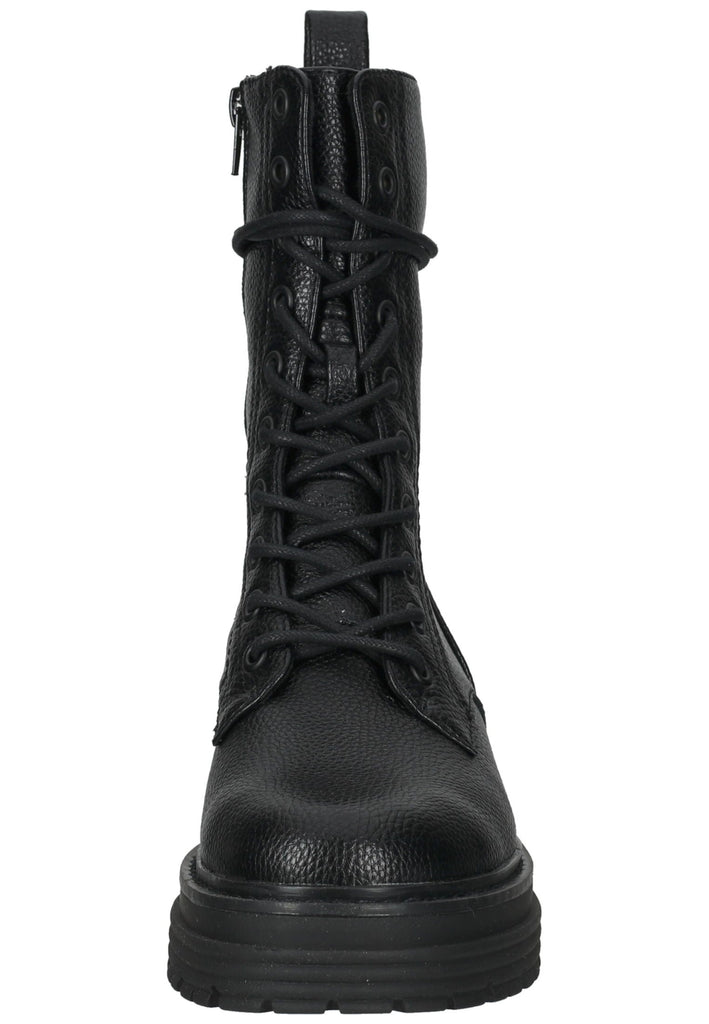 Bullboxer Stiefelette Lederimitat Schwarz