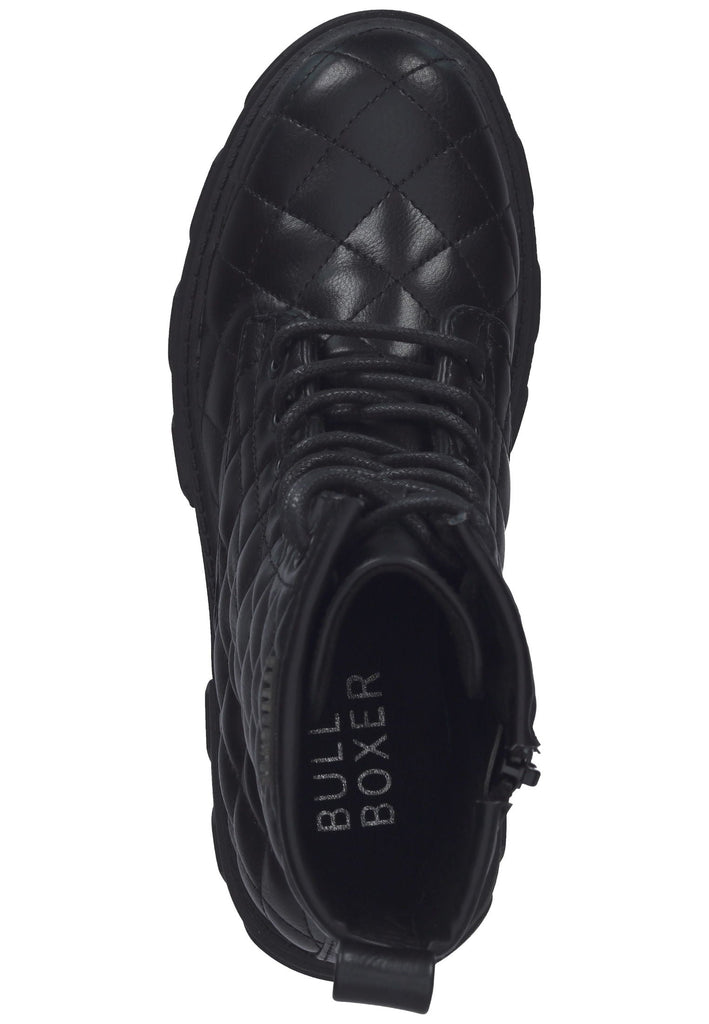 Bullboxer Stiefelette Lederimitat Schwarz