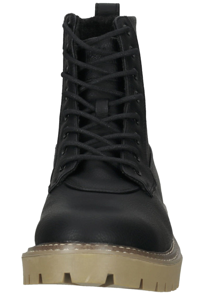 Bullboxer Stiefelette Lederimitat Schwarz