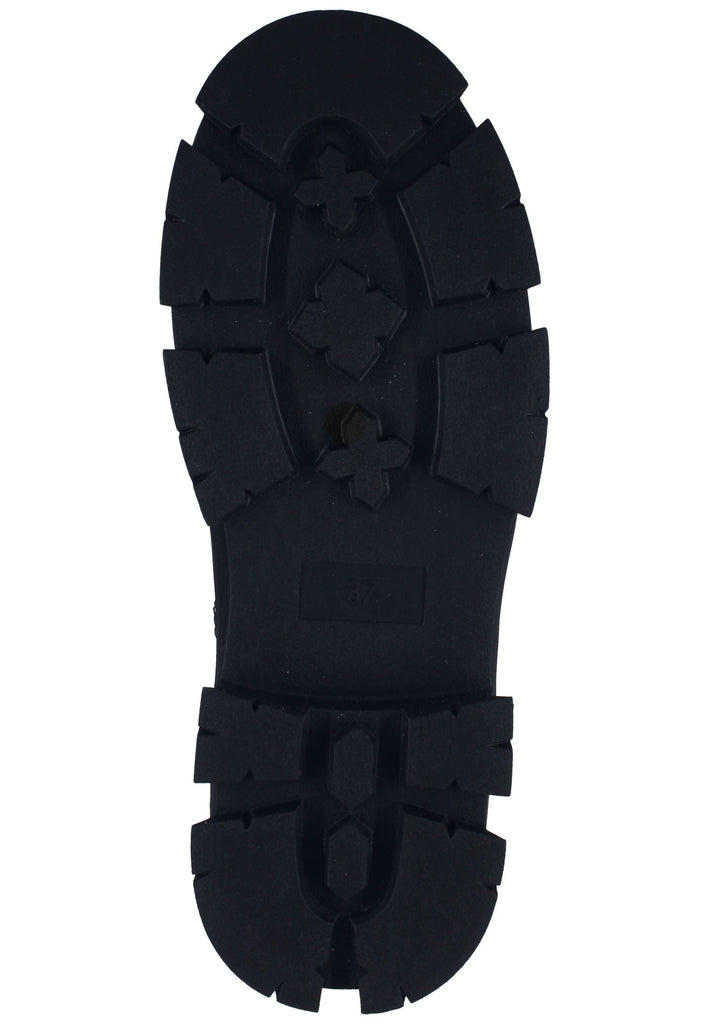 Bullboxer Stiefelette Lederimitat Schwarz