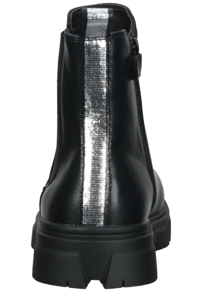 Bullboxer Stiefelette Lederimitat Schwarz