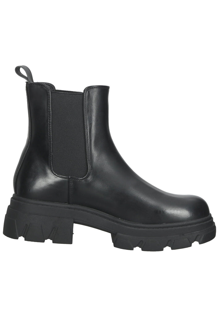 Bullboxer Stiefelette Lederimitat Schwarz