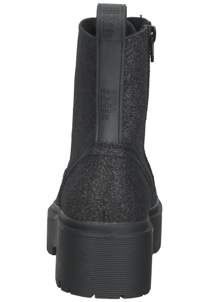 Bullboxer Stiefelette Lederimitat Schwarz