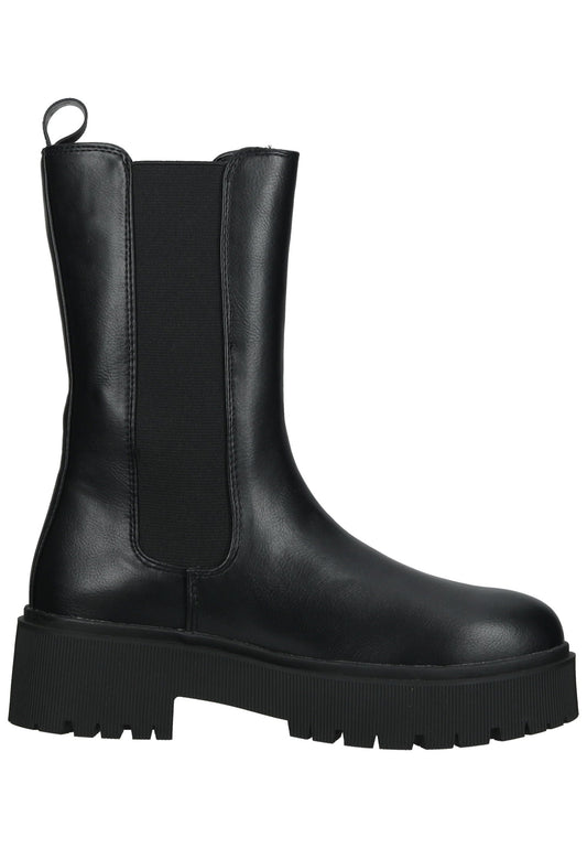 Bullboxer Stiefelette Lederimitat/Textil Schwarz