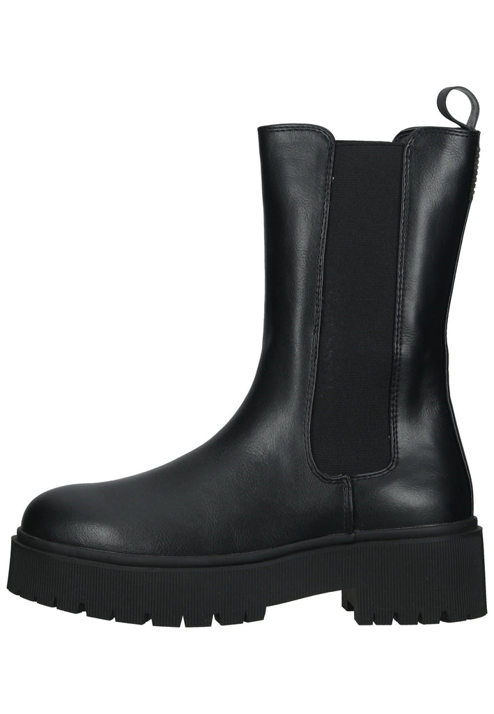 Bullboxer Stiefelette Lederimitat/Textil Schwarz