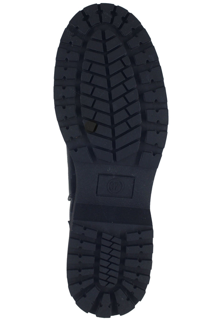 Bullboxer Stiefelette Lederimitat/Textil Schwarz