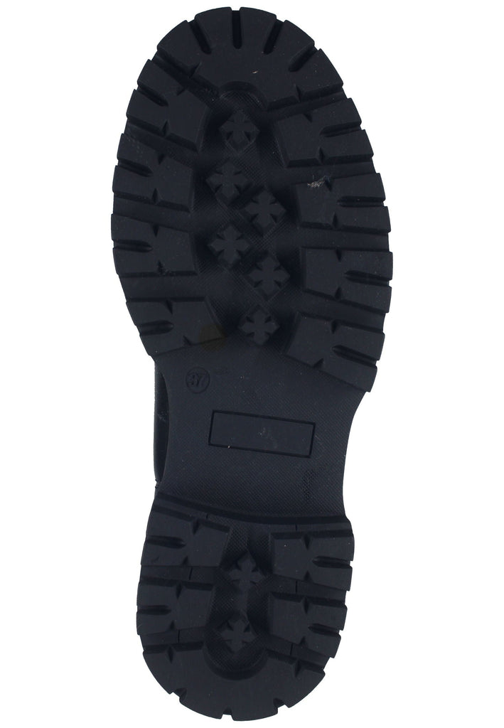 Bullboxer Stiefelette Lederimitat/Textil Schwarz