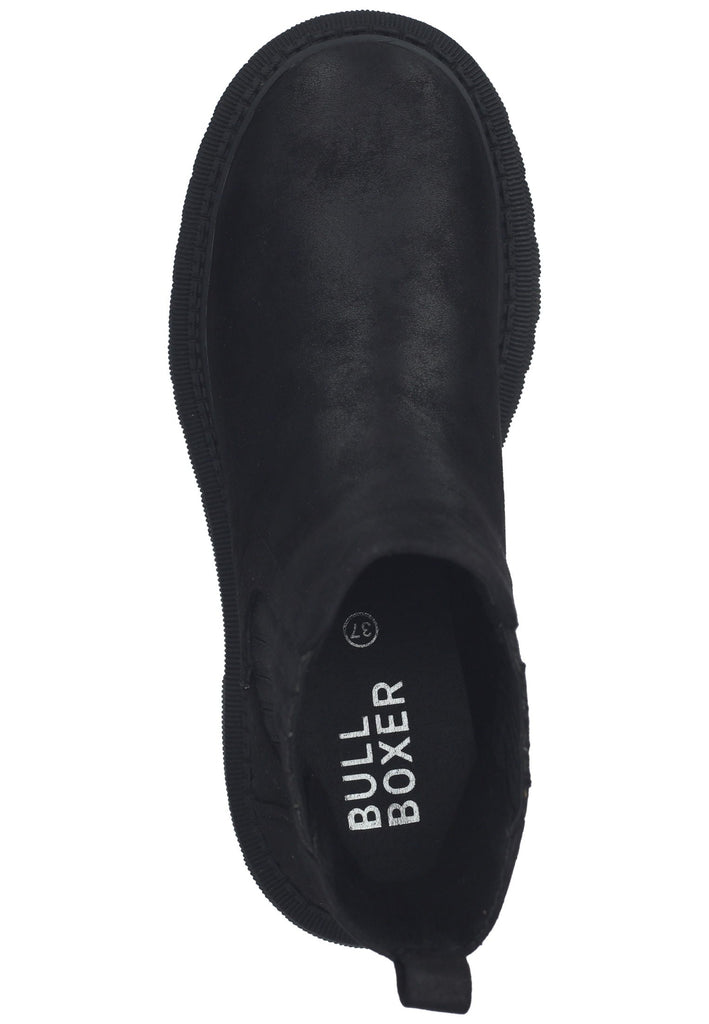 Bullboxer Stiefelette Lederimitat/Textil Schwarz