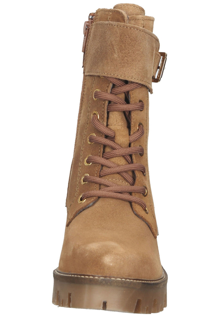 Bullboxer Stiefelette Veloursleder Cognac