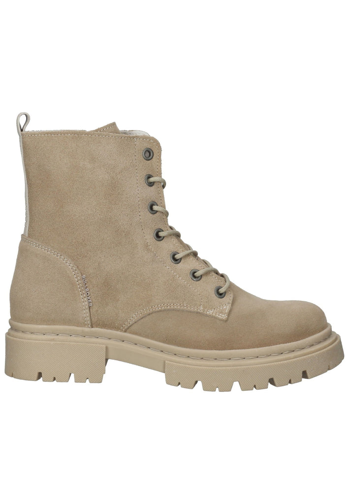 Bullboxer Stiefelette Veloursleder Tan