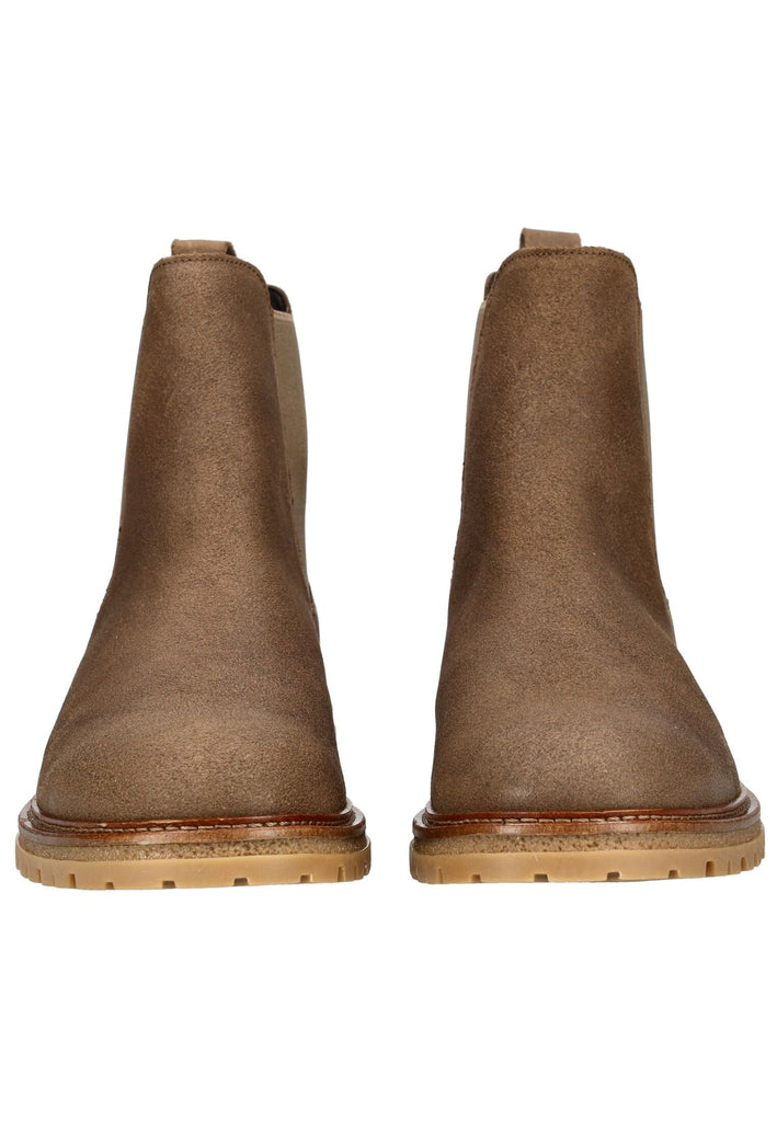 Bullboxer Stiefelette Veloursleder/Textil Camel