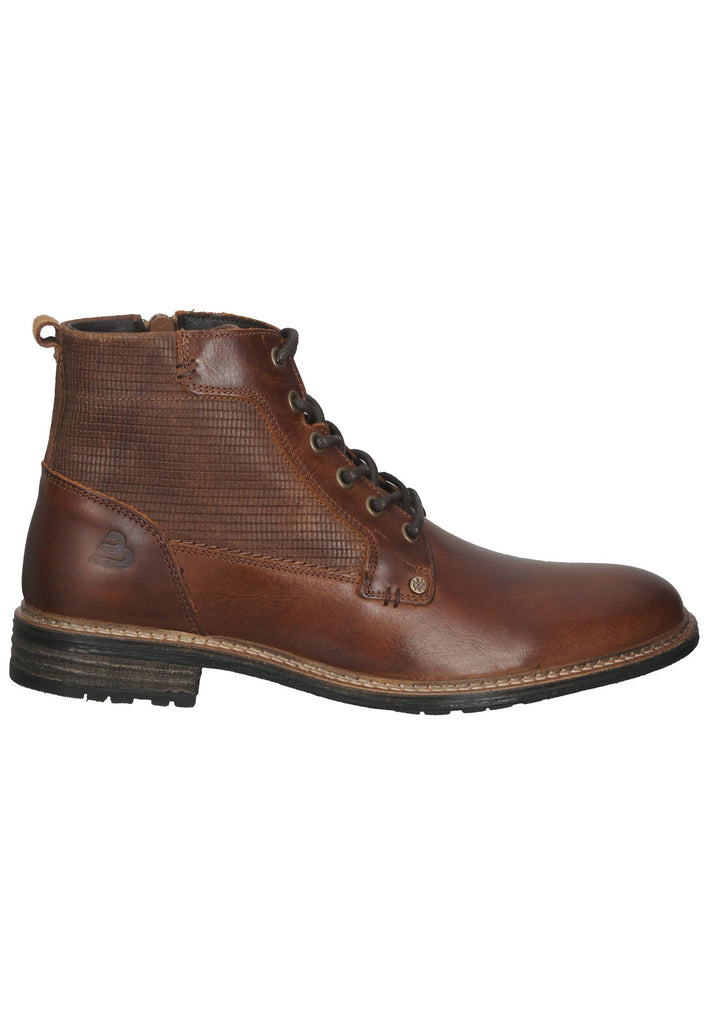 Stiefeletten Bullboxer Stiefelette Leder Cognac