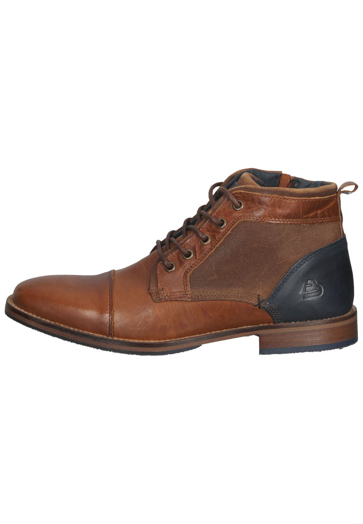 Stiefeletten Bullboxer Stiefelette Leder Cognac