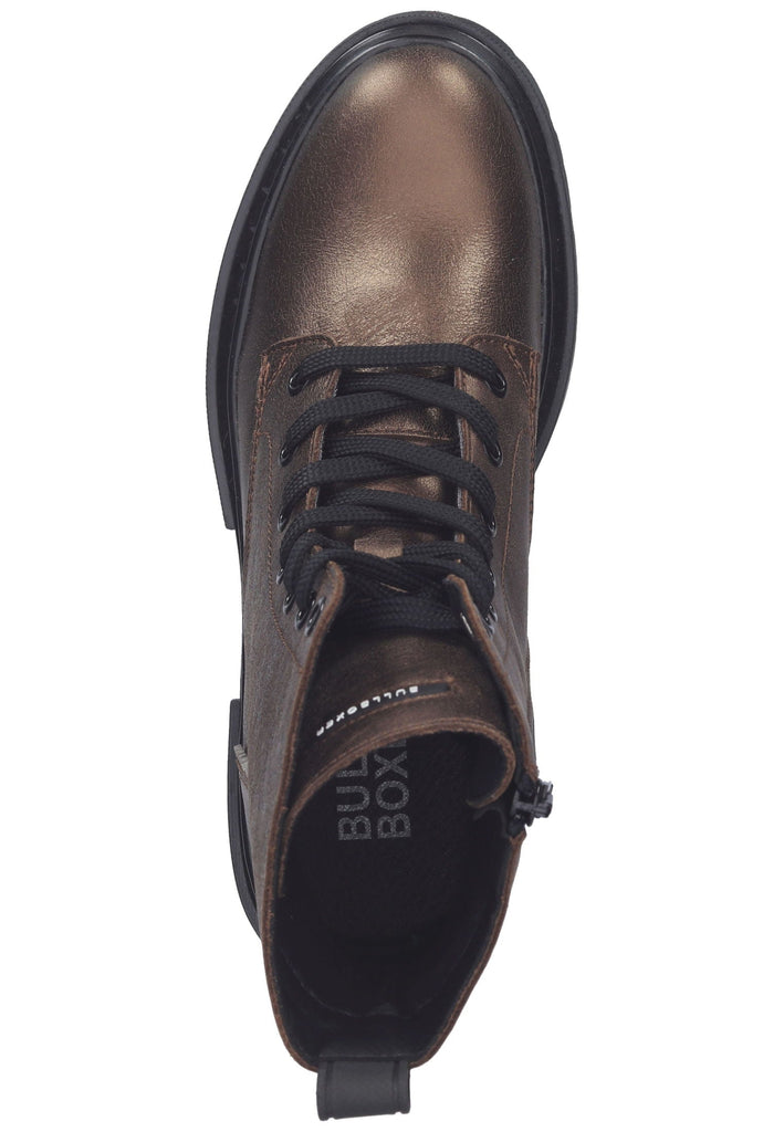 Stiefeletten Bullboxer Stiefelette Leder Copper