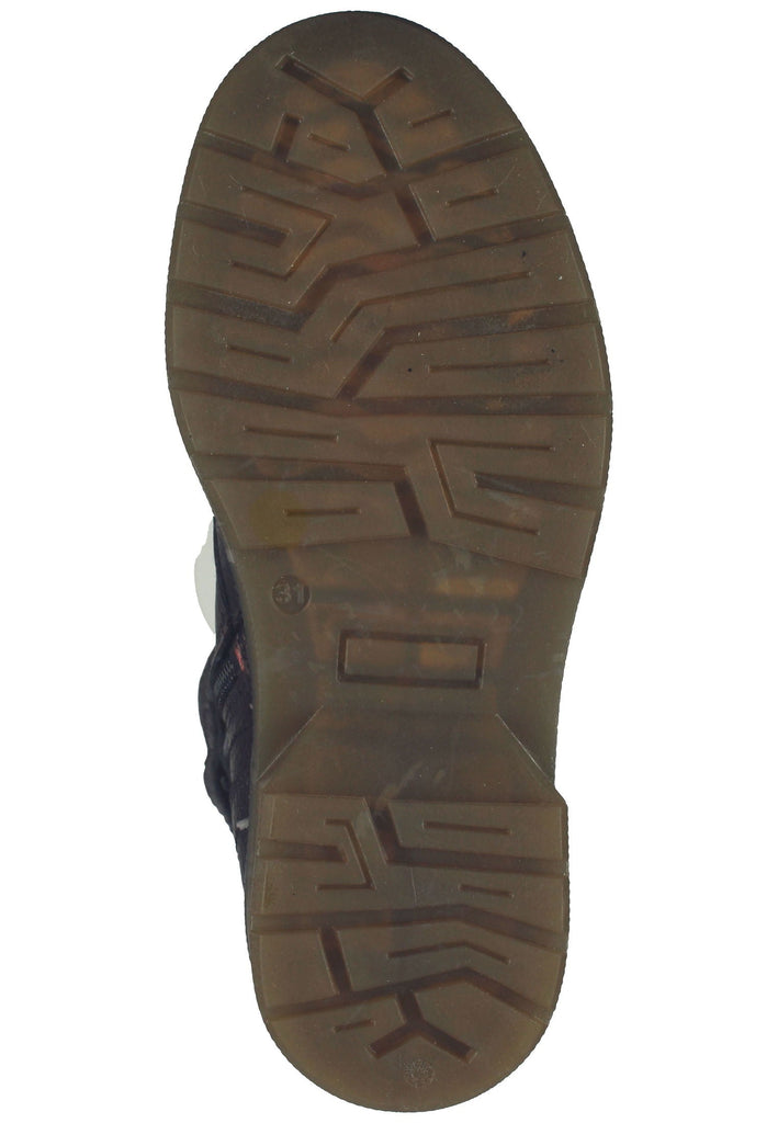 Stiefeletten Bullboxer Stiefelette Leder Rot