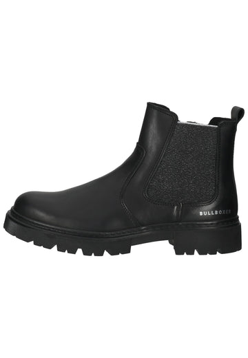 Stiefeletten Bullboxer Stiefelette Leder Schwarz