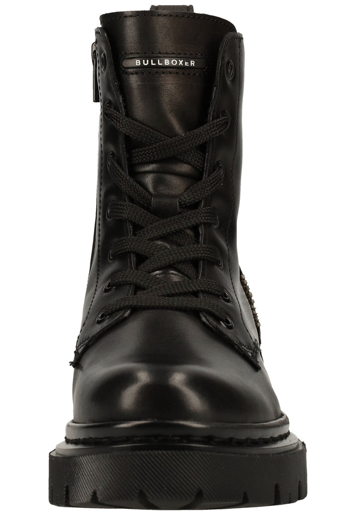 Stiefeletten Bullboxer Stiefelette Leder Schwarz