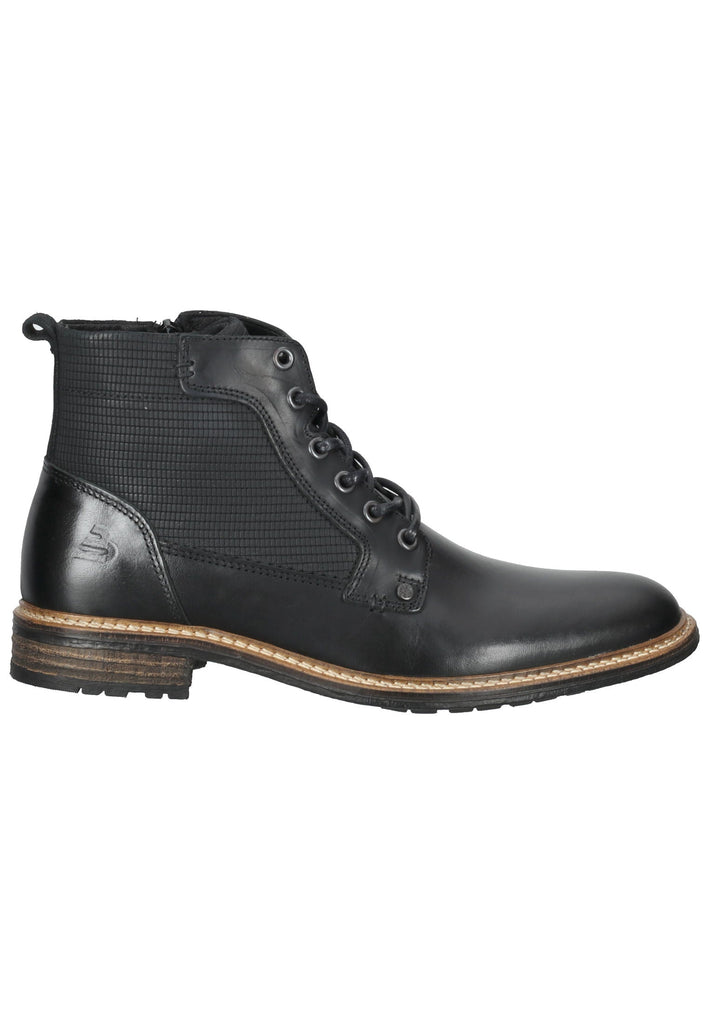 Stiefeletten Bullboxer Stiefelette Leder Schwarz