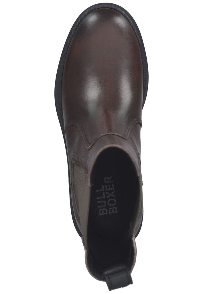 Stiefeletten Bullboxer Stiefelette Leder/Textil Taupe/Beige