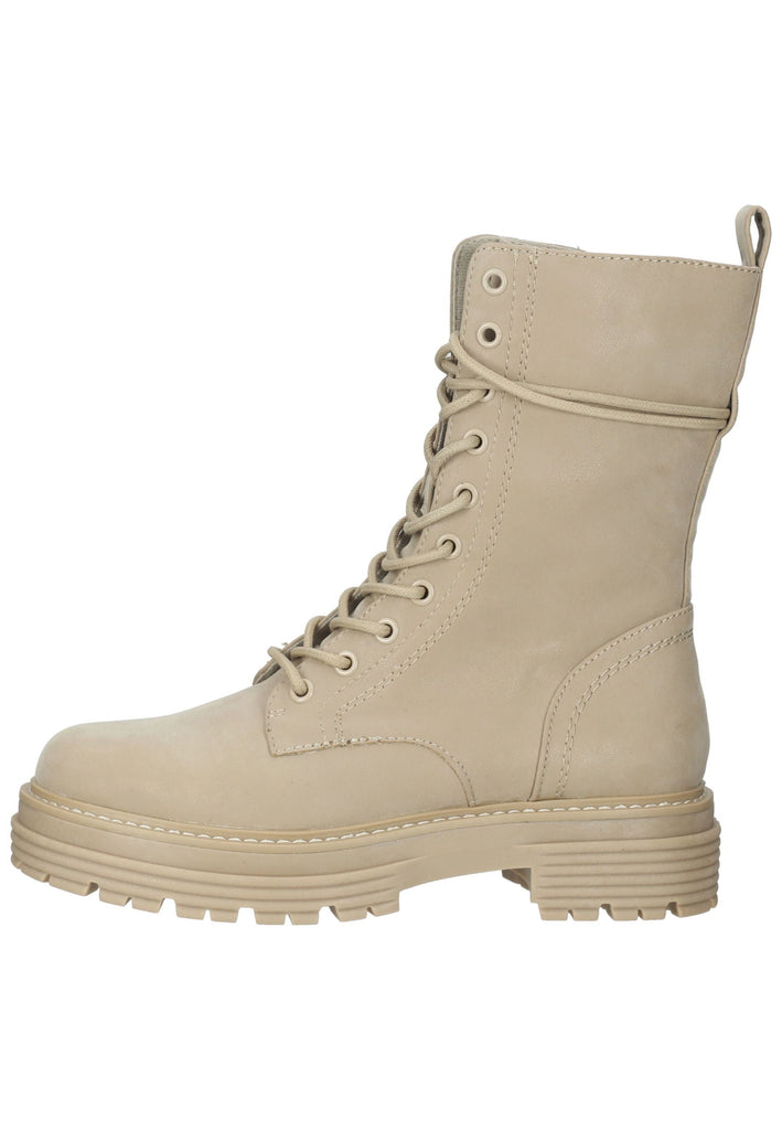 Stiefeletten Bullboxer Stiefelette Lederimitat Beige