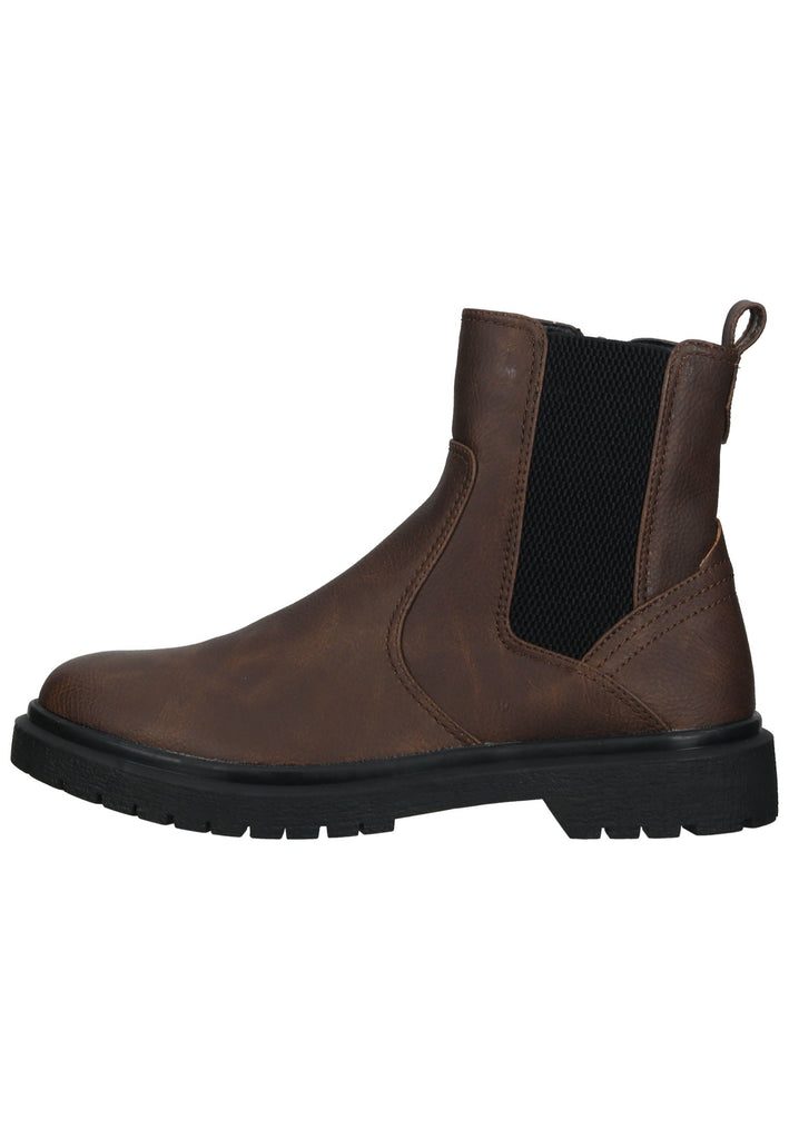 Stiefeletten Bullboxer Stiefelette Lederimitat Braun
