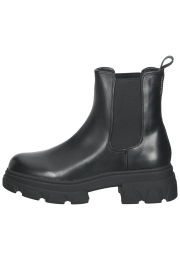 Stiefeletten Bullboxer Stiefelette Lederimitat Schwarz