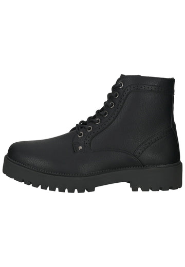 Stiefeletten Bullboxer Stiefelette Lederimitat/Textil Schwarz