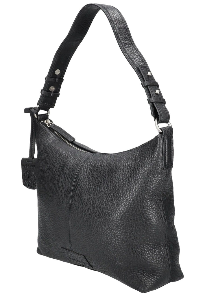 BURKELY Taschen Glattleder Schwarz