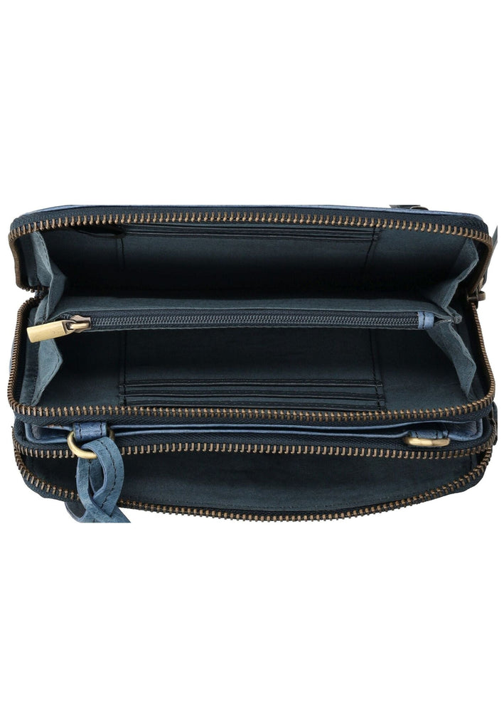 BURKELY Taschen Leder Blau