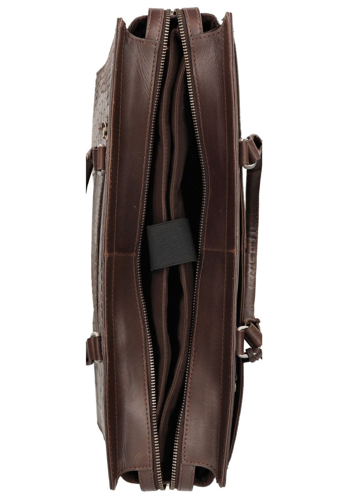 BURKELY Taschen Leder Braun