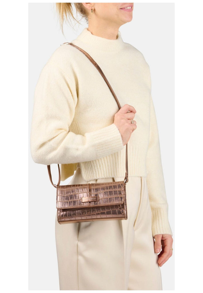 BURKELY Taschen Leder Bronze