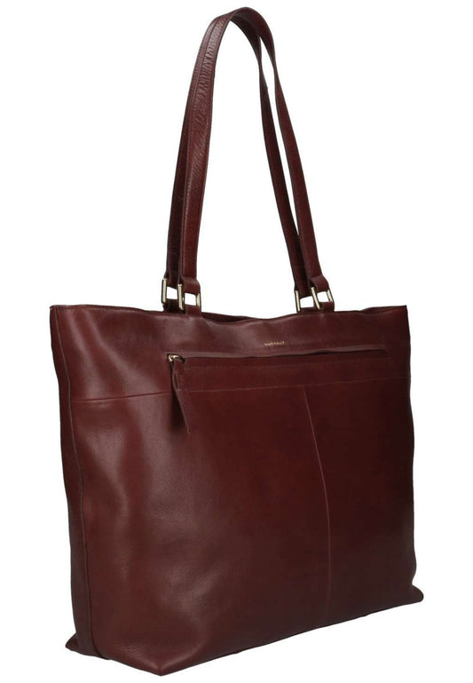 BURKELY Taschen Leder Burgundy