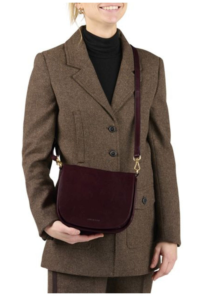 BURKELY Taschen Leder Cherry