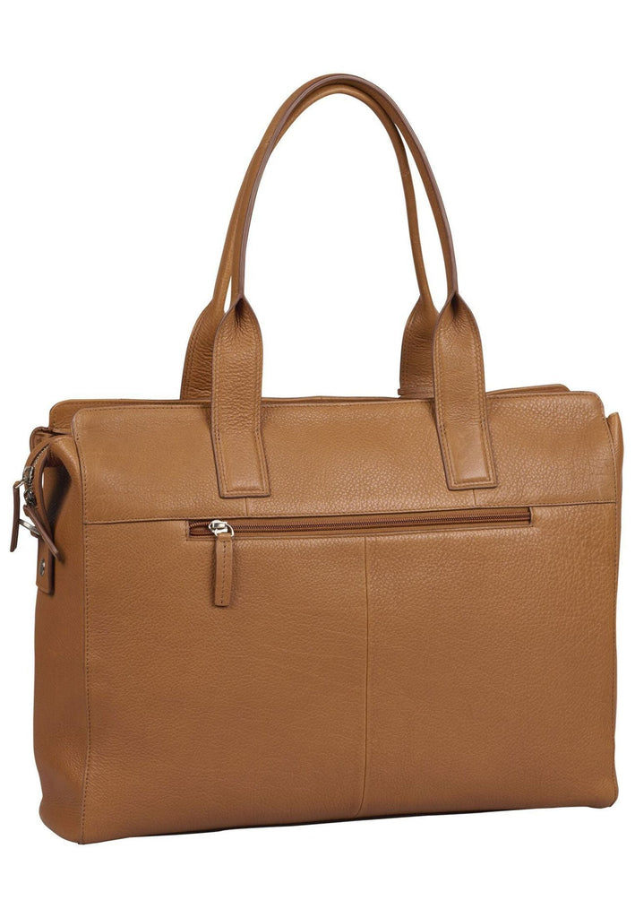 BURKELY Taschen Leder Cognac