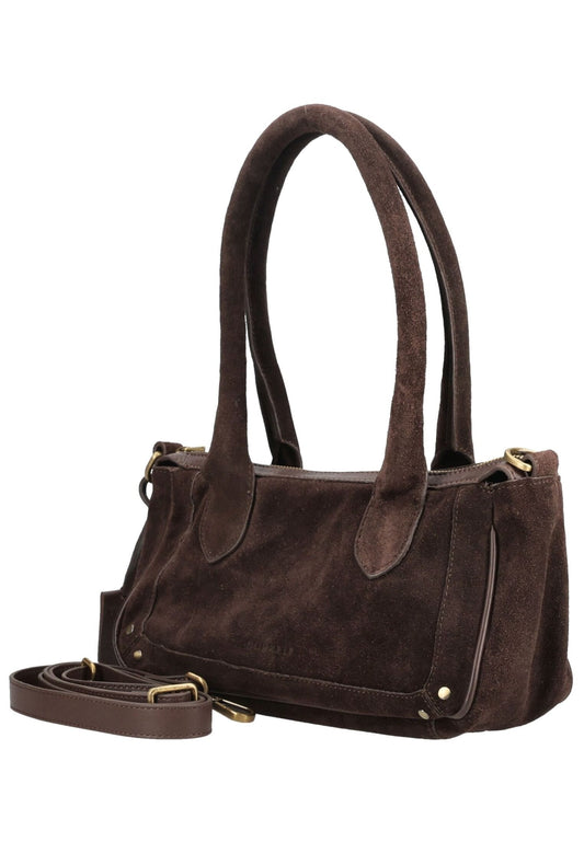 BURKELY Taschen Leder Dunkelbraun
