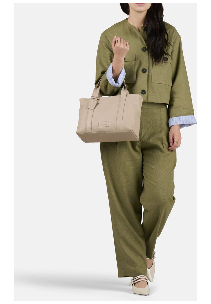 BURKELY Taschen Leder Grau