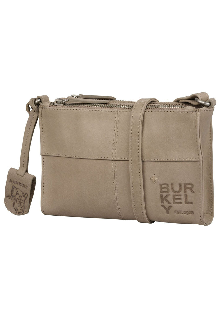 BURKELY Taschen Leder Grau