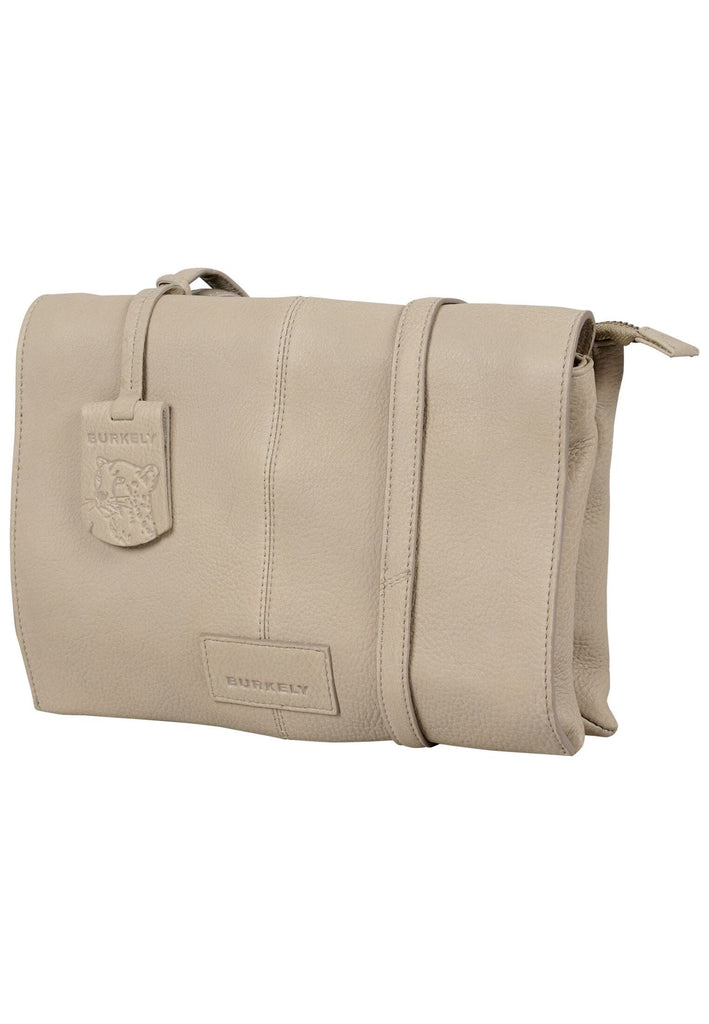 BURKELY Taschen Leder Grau