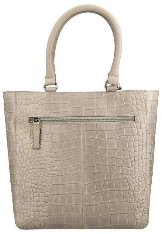 BURKELY Taschen Leder Grau
