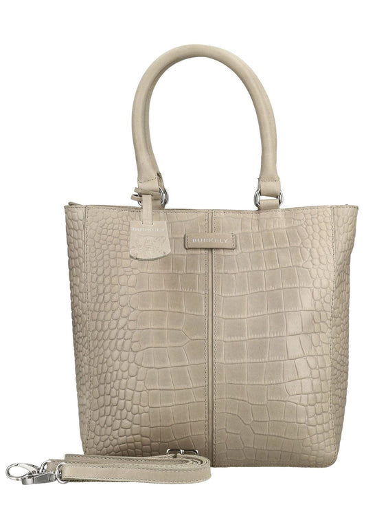 BURKELY Taschen Leder Grau