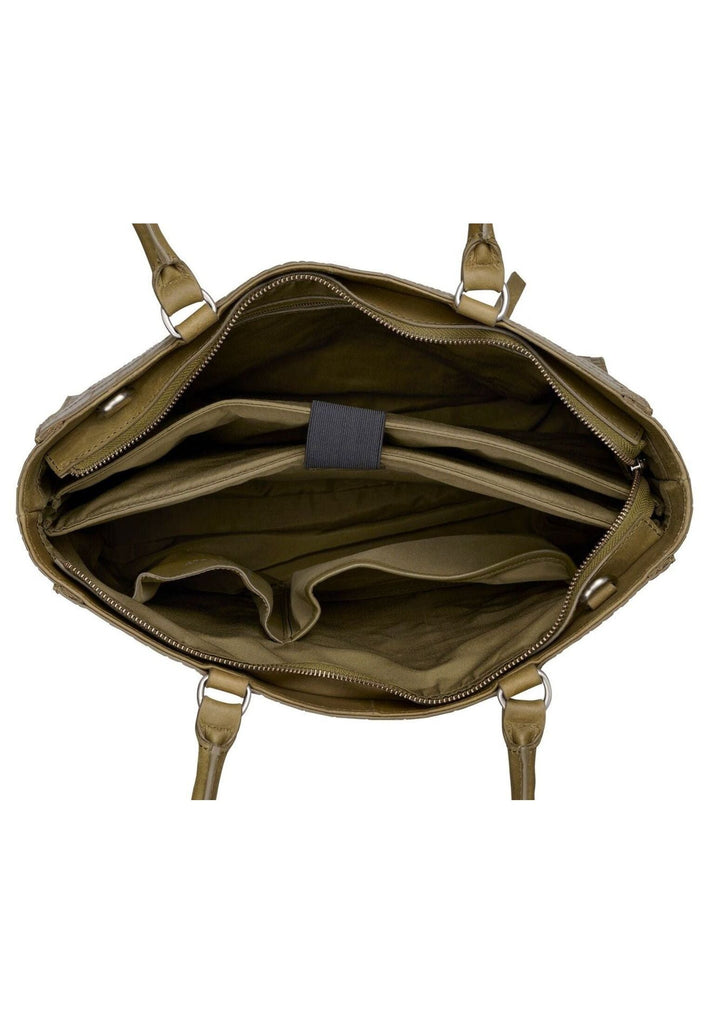 BURKELY Taschen Leder Olive