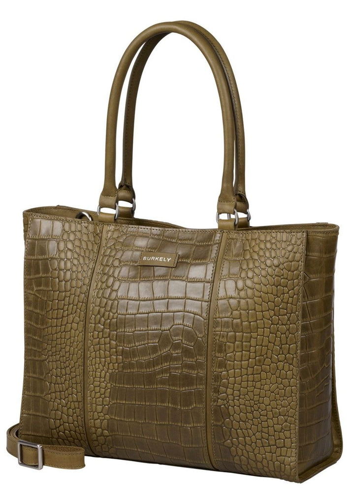 BURKELY Taschen Leder Olive
