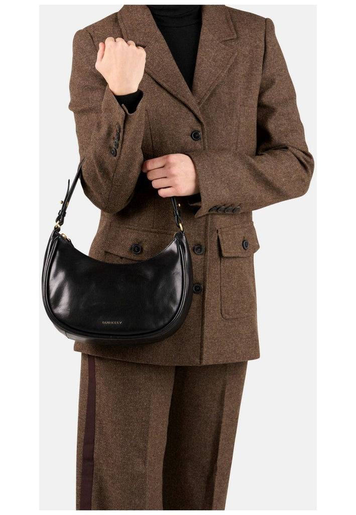 BURKELY Taschen Leder Schwarz